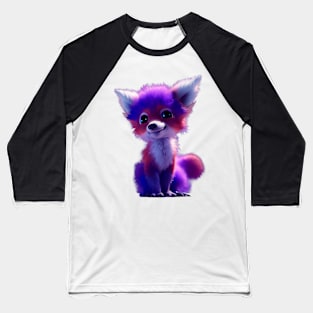 Cute Foxy Fox Baseball T-Shirt